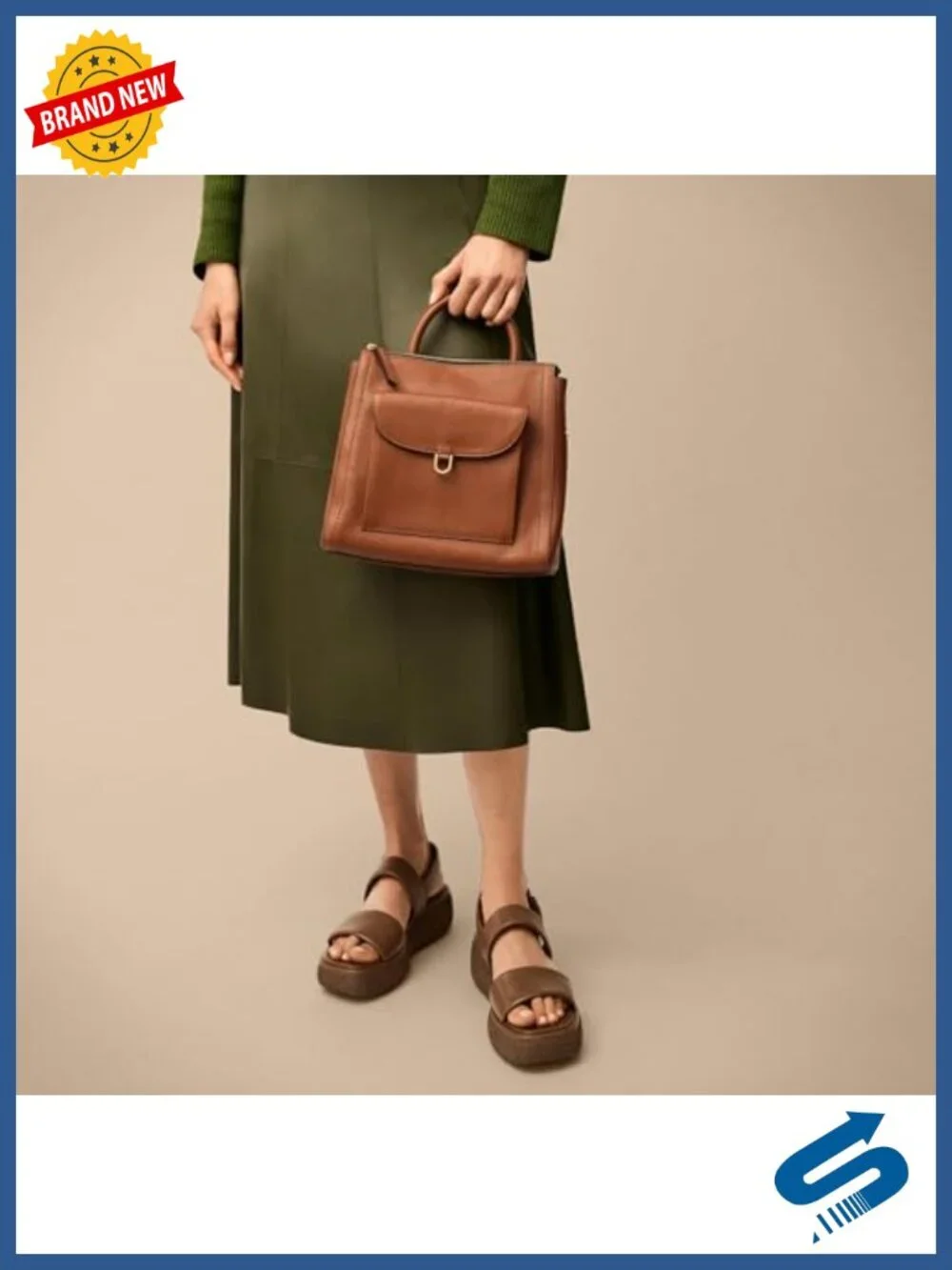 Leather Convertible Backpack Purse Crossbody Shoulder Bag